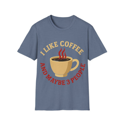 Coffee Lover Unisex T-Shirt - Funny Coffee Tee, Gift for Coffee Lovers, Casual Wear, Birthday Gift, Coffee Enthusiast Apparel