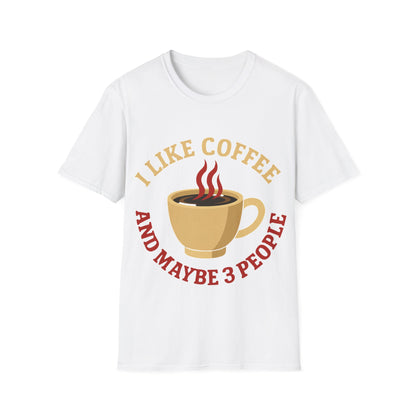 Coffee Lover Unisex T-Shirt - Funny Coffee Tee, Gift for Coffee Lovers, Casual Wear, Birthday Gift, Coffee Enthusiast Apparel