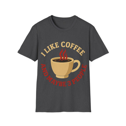 Coffee Lover Unisex T-Shirt - Funny Coffee Tee, Gift for Coffee Lovers, Casual Wear, Birthday Gift, Coffee Enthusiast Apparel