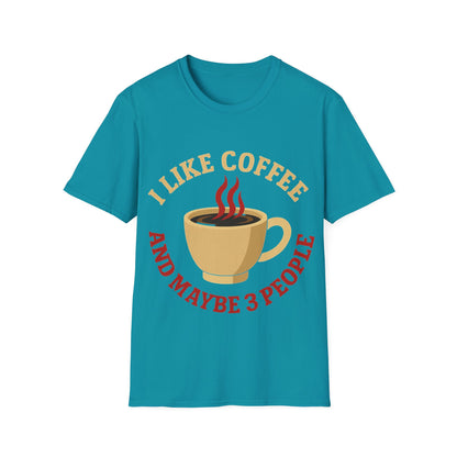 Coffee Lover Unisex T-Shirt - Funny Coffee Tee, Gift for Coffee Lovers, Casual Wear, Birthday Gift, Coffee Enthusiast Apparel