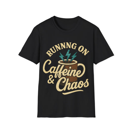 Running on Caffeine & Chaos Unisex Softstyle T-Shirt | Funny Coffee Lover Tee, Gift for Baristas, Casual Wear, Birthday Gift, Coffee [...]